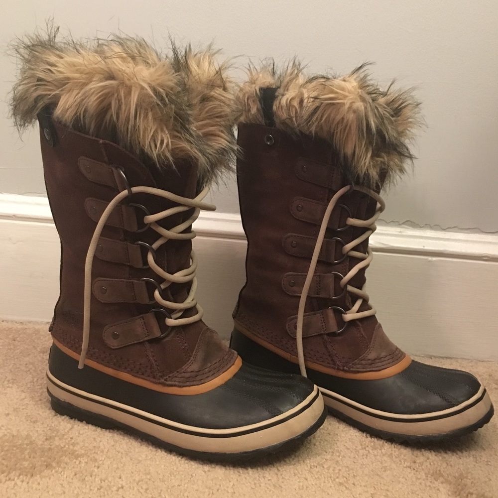 Sorel Burgundy/Cattail Joan of Arctic Winter Boots